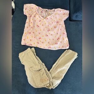 IKKS Girls Set Shirt Pants
